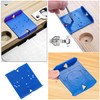 TorSor 4 Pack Concealed Hinge Jig Punch Locator Drill Guide
