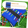 Totority Golf Tee Pouch Durable Waist Bag for Easy Carrying