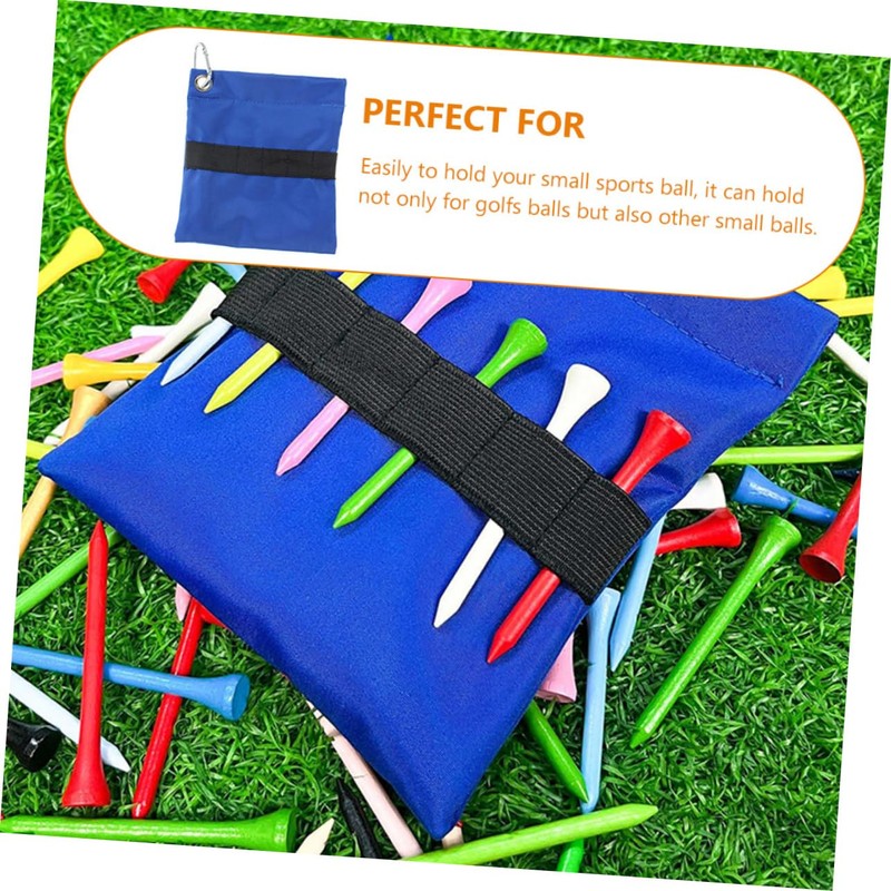 Totority Golf Tee Pouch Durable Waist Bag for Easy Carrying