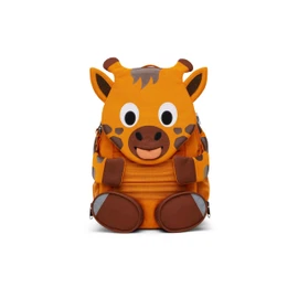 Affenzahn Unisex Children's Giraffe Small Nursery Backpacks, Giraffe - Orange, Modern
