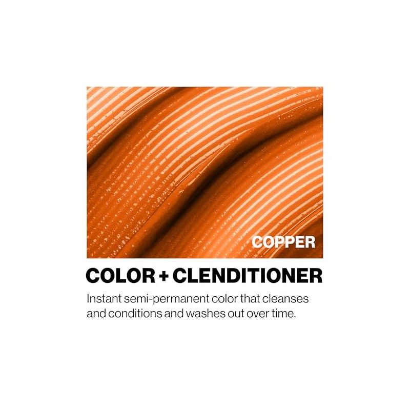 KERACOLOR - Cleanditioner Color Plus, cobre, 12 onzas
