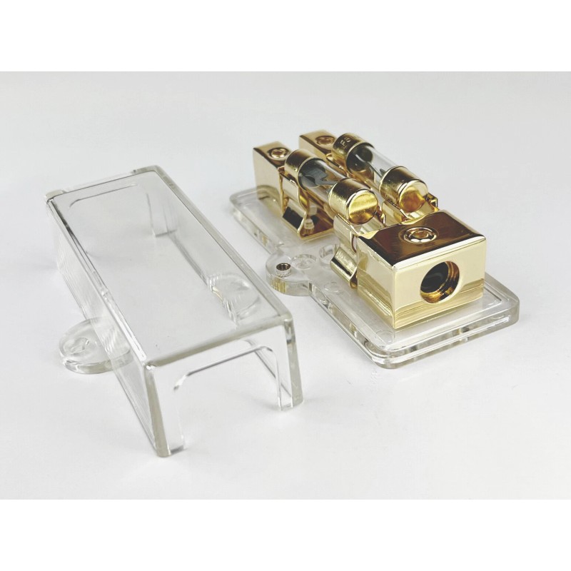 ORINCO 2-Position AGU Fuse Power Distribution Block 1x4-Gauge In and