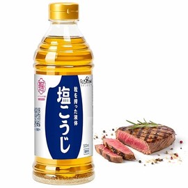 Fusion Select Liquid Shio Koji - Japanese Umami Seasoning Sauce - No Gluten, Non-GMO Fermented Rice Marinade - Enzyme-Rich Meat Tenderizer & Salt Substitute - Cooking Sauce for Meat, Broth, Dressings