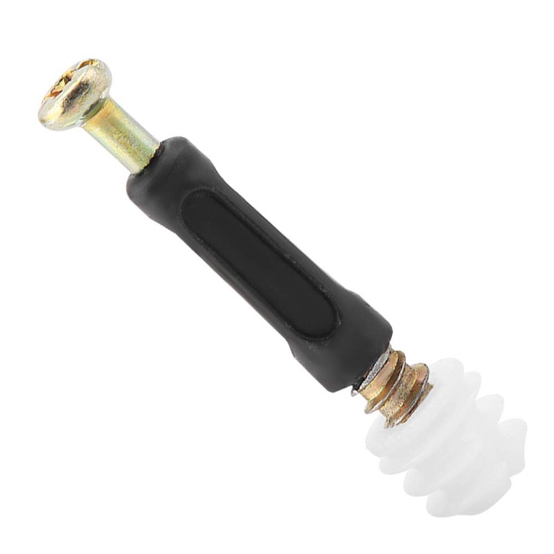 Furniture Connecting Screw Plastic Coated Connector Cam Lock Hardware Accessories
