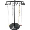Young Wolf 2 x Black Brass Rotating Jewellery Display Stand