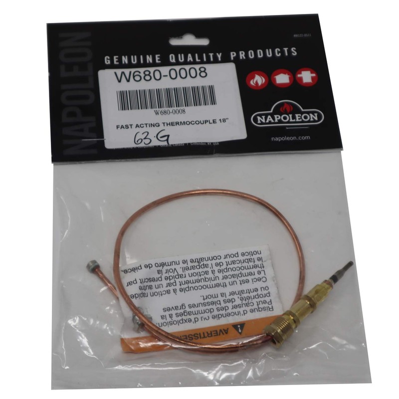 Wolf Steel Napoleon W680-0008 PSE Thermocouple