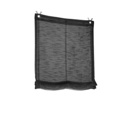 Kutti Kutti Roman Blind with Eyelets Celtic Anthracite Plain Linen Look No Drilling Required with Window Hooks (80 x 140 cm)