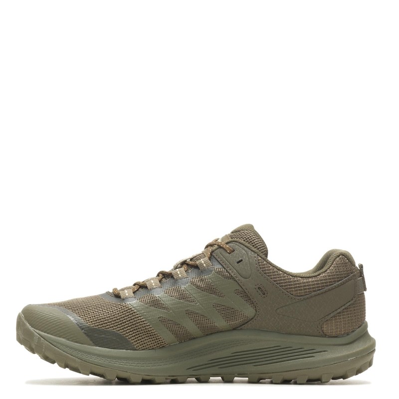 Merrell Men's Nova 3 Tactical Industrial Shoe, Dark Olive, 10