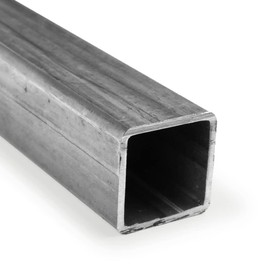 316 Stainless Steel Square Tubing, ASTM A554, 1.25" Height, 0.065" Wall, 12" Length, OnlineMetals