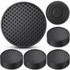 Eccliy 24 Pack Silicone Coasters for Drinks Nonslip Silicone Drink