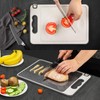 Titanium Cutting Boards for Kitchen, Double Sided Chopping Boards with