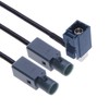 Dual Fakra Car Radio Antenna Adapter| Double Fakra Plug Vehicle