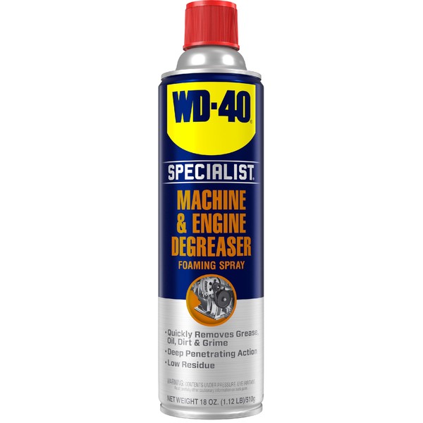WD-40 Specialist WD-40 Specialist Machine & Engine Degreaser Foaming Spray,