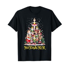Happiness is Christmas Nutcrackers Costume Matching Design T-Shirt