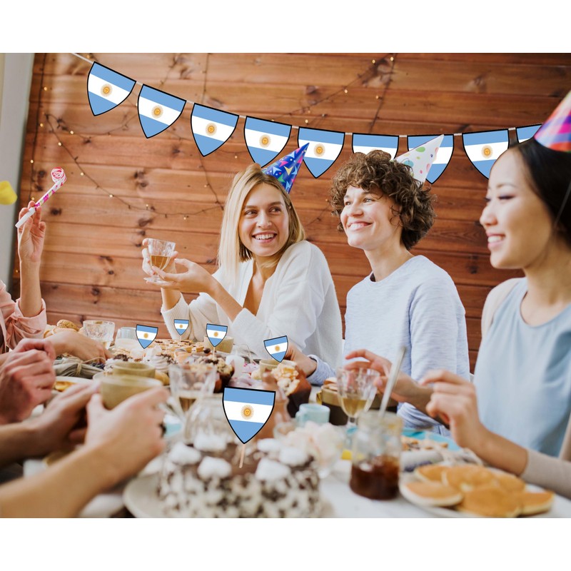 AK Giftshop Argentina Flags Party Food Sticks Picks Cupcakes Decorations