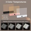 LED Book Light and Night Light 2 in 1,Rechargeable Clear