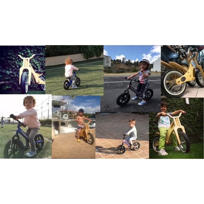 Monzó Bicicleta Sin Pedales De Niño , Plata