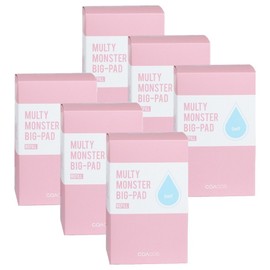 [Vegan Life] Corecos Monster Big Pad Refill 7cm, 105 sheets, 6 pieces / [비건라이프] 코아코스 몬스터 빅 패드 리필 7cm, 105매입, 6개