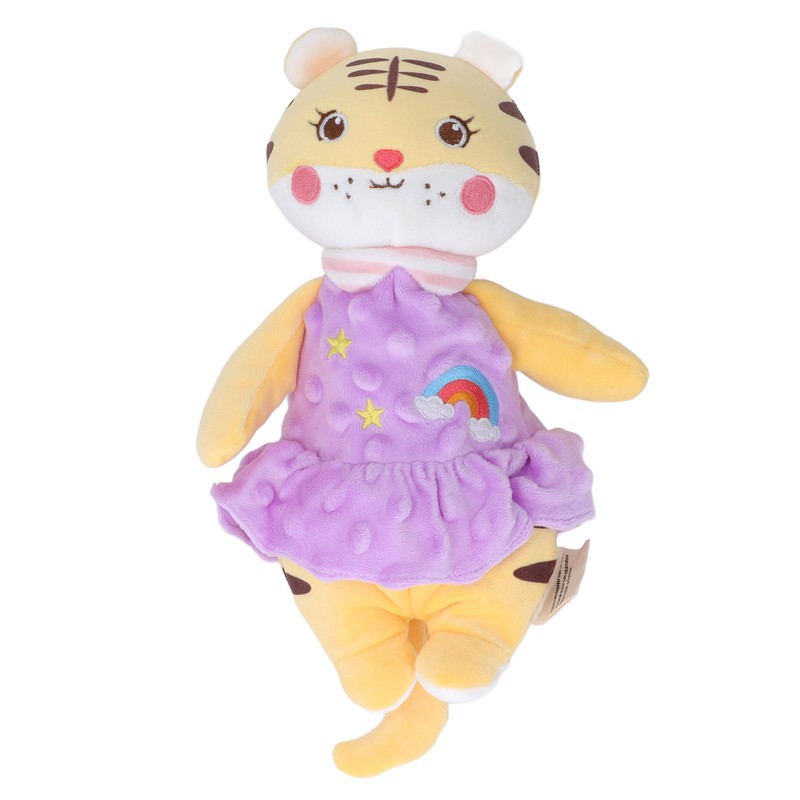 Plush Comfort Toy Teether Chewable 3D Granular Touch Cartoon Design