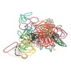 100PCS Set Marking Document Organizing Clip Multiple Cute Shapes Metal