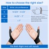 Velpeau Elastic Thumb Wrist Support Brace (Pack of 2), Splashproof