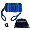 Boat Tow Rope for Watersports，Heavy Duty 60FT 6K, Lines for