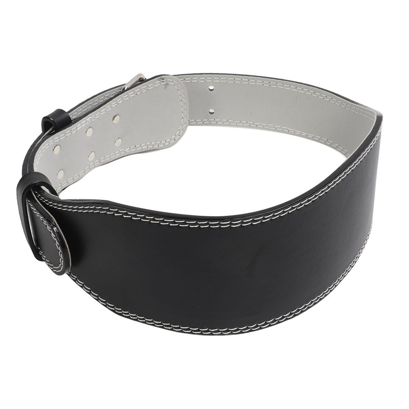 Weight Lifting Belt PU Leather Lumbar Back Support Thickened Powerlifting