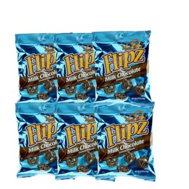 Flipz Milk Chocolate Pretzels 2.75oz (Pack Of 6)