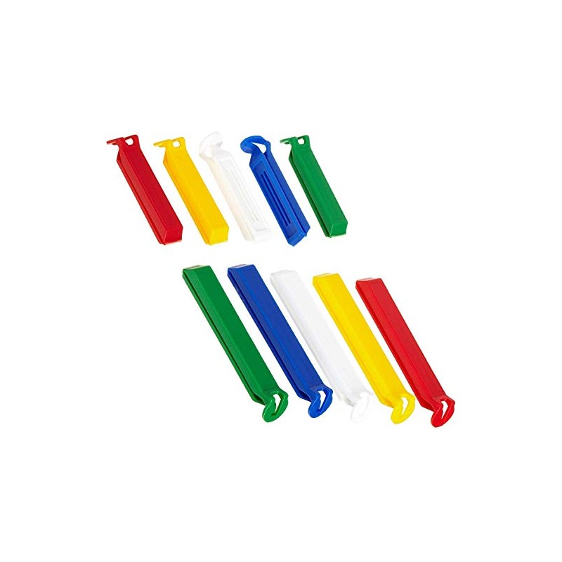 FACKELMANN Aromaclips Tecno Plastic Sealing Clips in 2 Sizes, Sealing