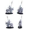 Medieval Royal Knights Cavalry Spearmen, Highlands Miniatures Historical Role Playing