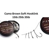 20m Spool Soft Hooklink Carp Fishing 8 Braid Line Camo