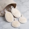 Almohadilla Exfoliante Corporal de Lufa 4 Piezas Beige