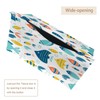 2 Pack Tissue Box Cover Holder, Underwater World Starfish Rectangle
