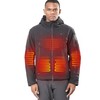 DEWBU Heated Jacket Polar Fleece with 12V Battery Pack Soft
