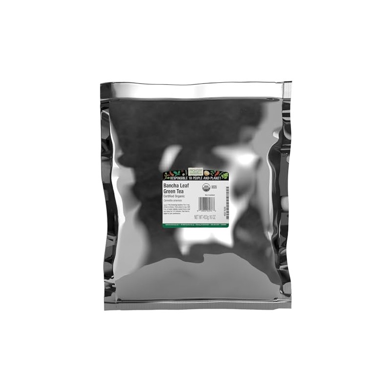 Frontier Herb Tea Lse Bancha Leaf, 16 oz