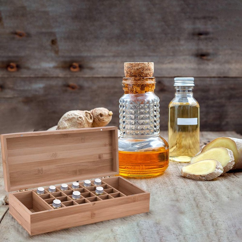 Better Quality Than Pine - 26 Slots Bamboo Essential Oil