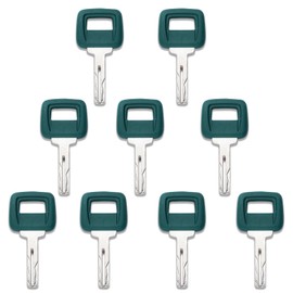 9Pcs Ignition Starter Keys for Heavy Equipment 11039228 17225331 Volvo Key Compatible with Volvo Loader Haul Truck Laser Cut Clark Michigan and More