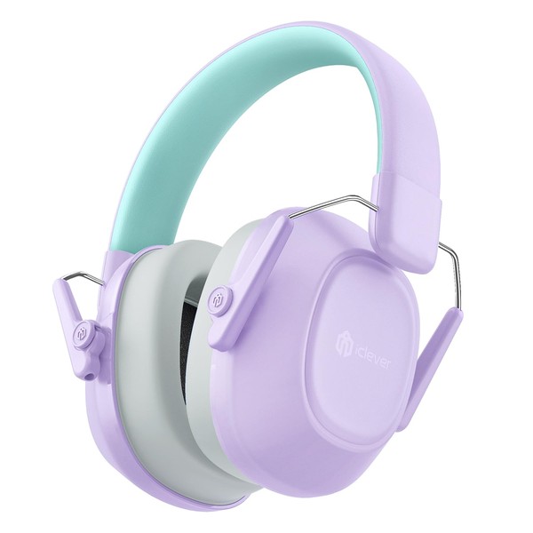 iClever Noise Cancelling Headphones for Kids Adults, SNR 29dB Safety