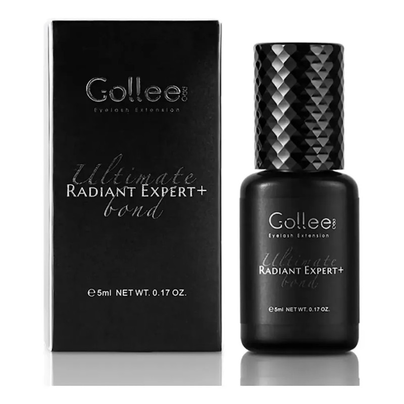 Pegamento Para Pestañas Gollee Radiant Expert Negro de 5 mL