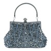 DA BODAN Women's Evening Bag Vintage Beaded Sequin Pearl Clutch