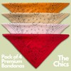 The Peacock Crew Pack of 4 Elegant Bandanas in Premium