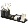 SUPEASY Pen Holder for Desk, 6 Piece Mesh Desk Organizer