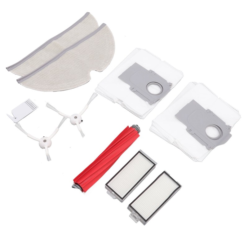 Vacuum Cleaner Main and Side Brush Replacement Set with Filter