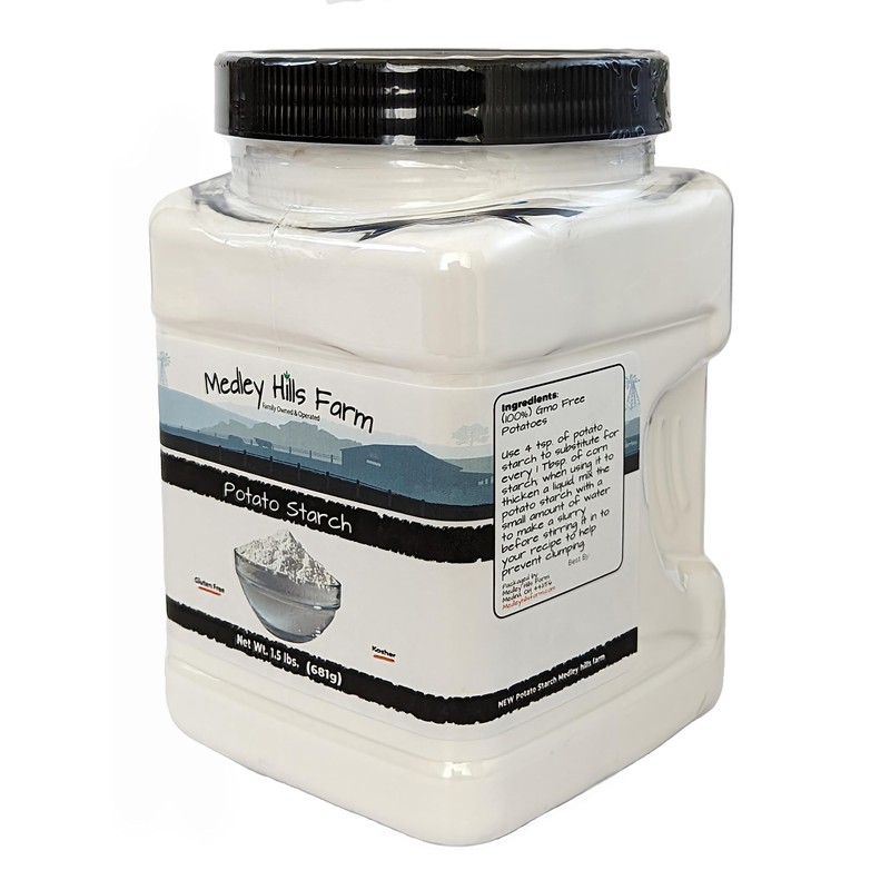 Potato starch gluten free by Medley hills farm 1.5 lbs.