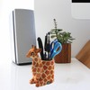 TANG SONG Creative Wood Carving Giraffe Handicrafts Pen and Pencil