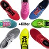 Kilter Oval Shoelaces For Trainers & Athletic Shoes - Black