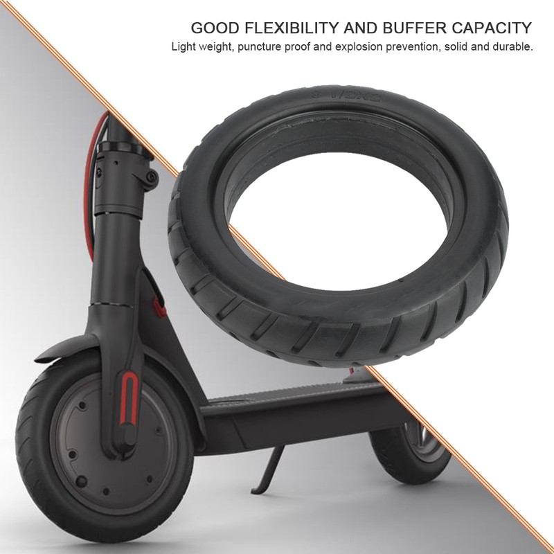 Front Rear Solid Tire Wheel Cover Tyre for Xiaomi Mijia