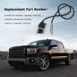 Lym Apex 19302360 Nitrogen Oxide Sensor Compatible with GMC Sierra 2500 3500 Savana 2500 3500 4500, Express 2500 3500 4500 Silverado 2500 3500, NOx Sensor Replace 5WK96631D 19301329