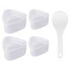 Anseom Pack of 5 Onigiri Moulds, Sushi Maker, Nigiri Sushi