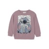 NAME IT Nmfarina Stitch Sweat Bru Wdi, Toadstool, 92